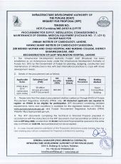 General Medical Equipment (Package No. 17, Lot-E), for Specialized Medical Equipment For JIC, Lahore - NSIC Sargodha - 200 Bedded MCH Bahawalnagar - Reconstruction of Lady Willingdon Hospital, Lahore.