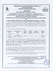 Laboratory Equipment (Package No. 18, Lot-A , Haematology Analyzer 5 Part), for Cancer Care Clinic & - BMT Centre - Hospice & Palliative Care Center of NSICT&R, Lahore.