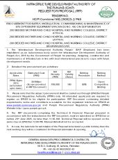 Eye Optometry Equipment (Package No. 49), for 200 Bedded MCH, Attock - 200 MCH, Layyah - 200 Bedded MCH, Bahawalnagar