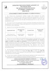 ESTABLISHMENT OF MODEL FISH MARKET AT LAHORE (PACKAGE-A) (2026/PQ/32