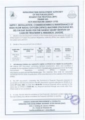 High-Flow Nasal Oxygen (HFNO) Machine (Package No. 50)  for  