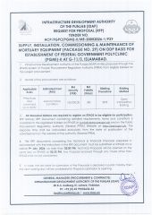 Mortuary Equipment (Package No. 29) for 