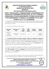 Radiology Equipment (Package No. 03, Lot-J, Portable Ultrasound & Echocardiography System) for 