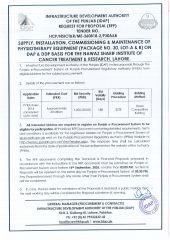 hysiotherapy Equipment (Package No. 30, Lot-A & B) for 