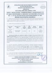 OT Table Orthopaedic & Urology Accessories (Package No. 6, Lot-B) for  
